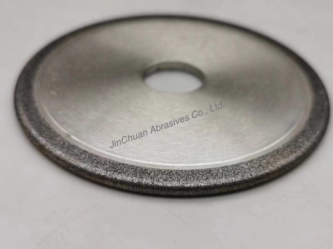 Customized Electroplated CBN Grinding Steel Wheels B126 1F1 Shape
