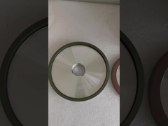 عجلة طحن الماسة ذات الراتنج المرتبط بالرصاص مواد الأساس الألومنيوم