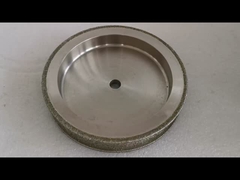 1F6Y 153.67*20.32*12.7 ملم D40/45 عجلة طحن ماسية مطلية بالكهرباء