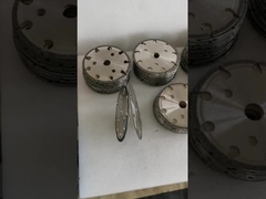 145 مم * 4.8 مم * 16 مم * 6 مم B80/100 عجلة طحن إلكترونية CBN إعصارية لمنشار السلاسل