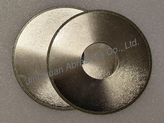 1A1 127mm*1.55mm*44.45mm*3mm  D100/120 Electroplated Diamond Grinding Wheel
