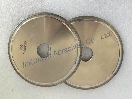 Electro Diamond Wheels For Tungsten Carbide Cutting Wheel with the degrees of 20 and 40