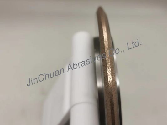 120*12*25*6*1.6mm Sintered Diamond Dressing Wheel 14D1 D35/40 Grits