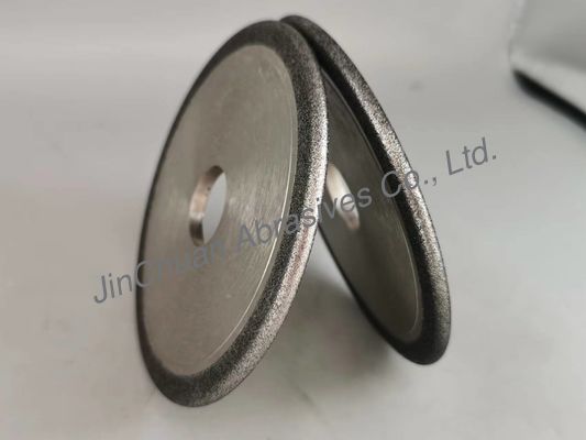 Customized 1F1 Electroplated CBN Grinding Wheels Diameter 105 B80/100