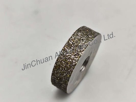 1A1 Gray Steel Electroplated Diamond Grinding Wheels With D30/35 Grit Diamond
