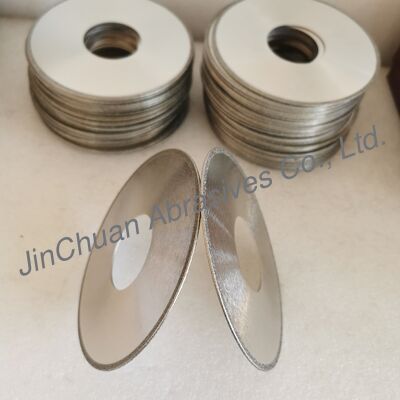 جودة  Diameter 127mm Thickness 1.55mm Grit D151 Electrocted Diamond Saw Blade مصنع