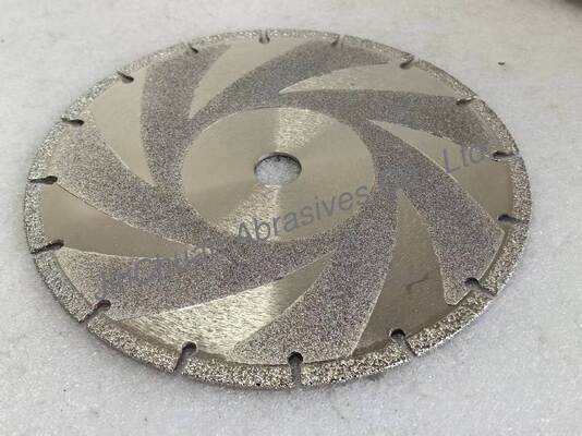 جودة  electroplated diamond grinding wheels, diameter 230mm, grit number D35/40 مصنع