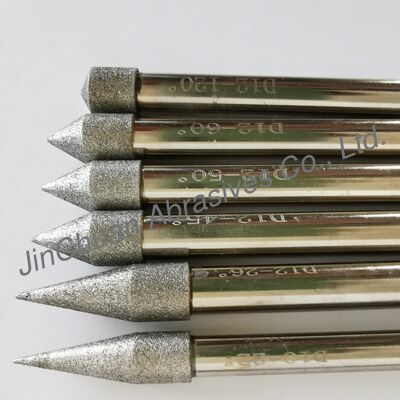 Custom-Made Electroplated Diamond Grinding Heads In Various Sizes. For Cemented Carbide