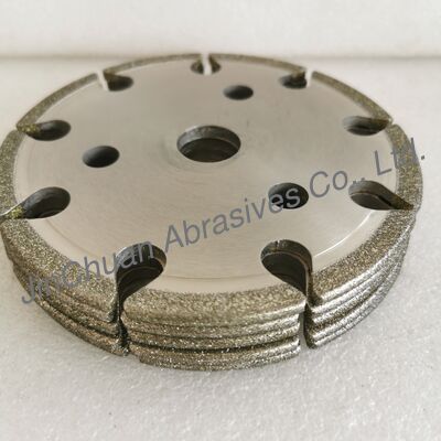 جودة  Electroplated Diamond Grinding Wheel 105/125/145mm for Sharpening Steel Chainsaw Chains مصنع