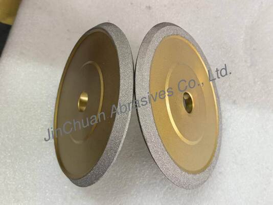 جودة  1E1/R45 Brazing Diamond Grinding Wheel  D100/120 Suitable For Machining Cast Iron مصنع