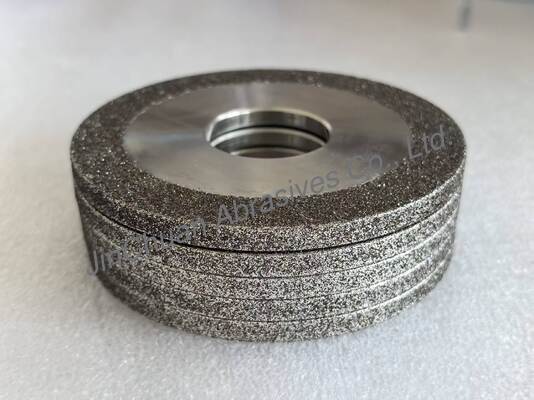 Electro CBN Grinding Wheel With Amber Color Cbn Electroplated Grinding Disc
