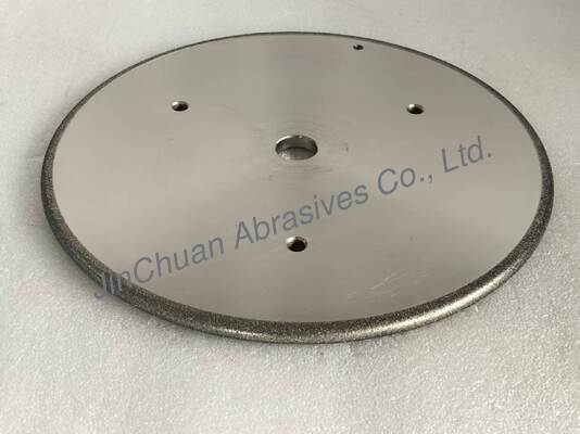 Electro Bonded Diamond  Wheels As Electroplated Grinding Disc With Radius