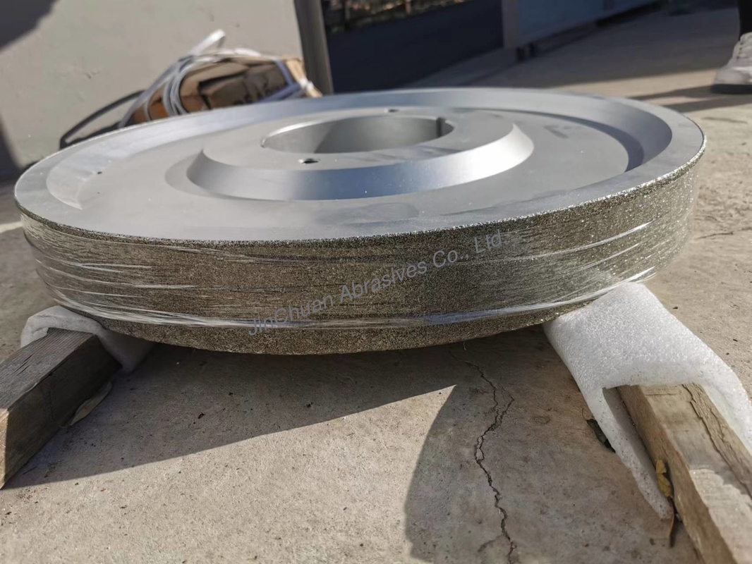 650mm Electro bonded Diamond Grinding Disc as electro grinding wheels for rubber