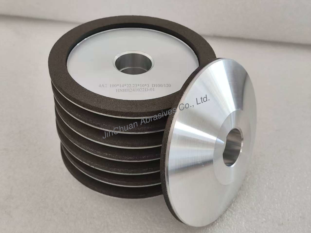 4A2 Resin Diamond Grinding Wheel Diameter 100mm Inner Hole 22.23 Grit 100/120