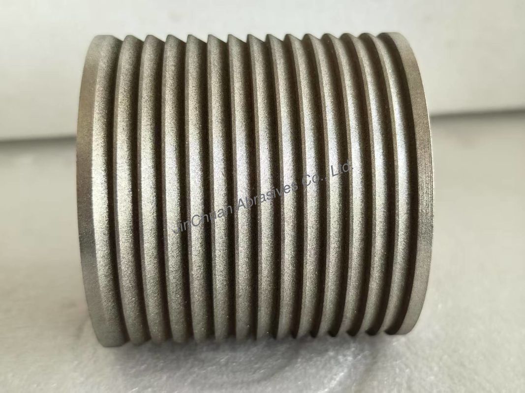Special Size And Shape Amber Color Electroplated Bonded Cbn Wheels For Grinding And Sharpening