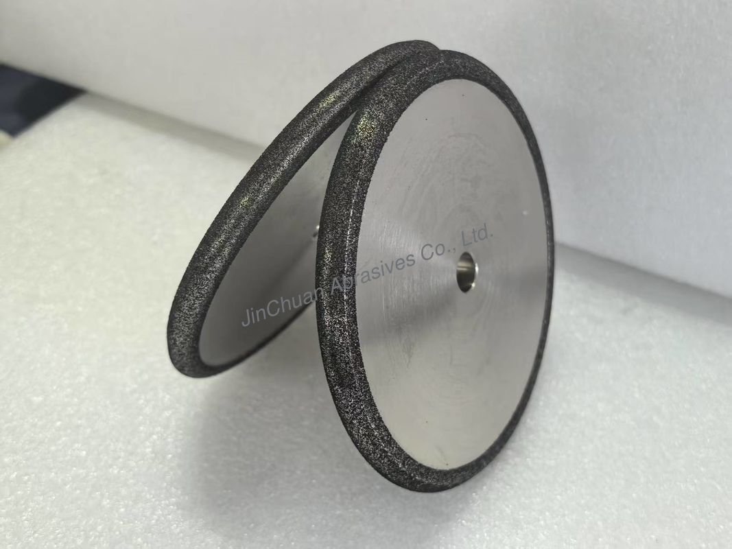 High-Performance Electroplated CBN Grinding Wheels With Radius Sharpeing Disc 125mm