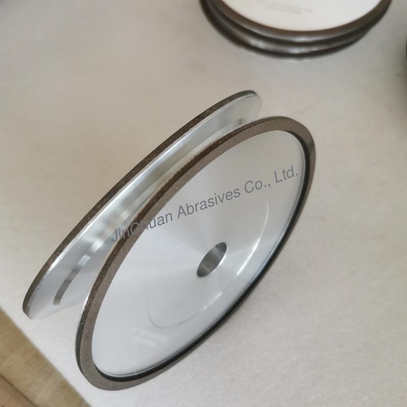 Resin Bond Diamond Grinding Wheel  4A2 150*14*20*5*2mm D64 C100 for Sharpening of carbide tools