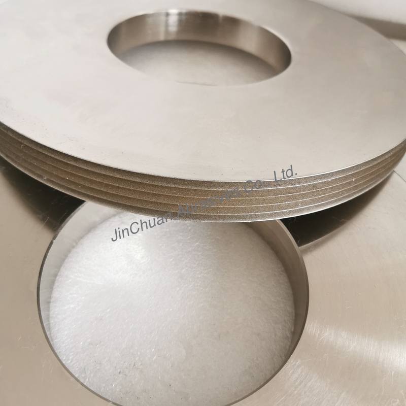 Electroplated CBN Grinding Wheel 1E1SP 300*127mm B200/203 With Grooved