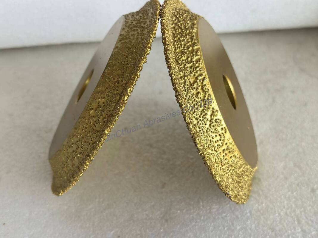 127mm Brazed Diamond Grinding Wheel D20/25 Thermal Damage Free for Carbide Precision Grinding