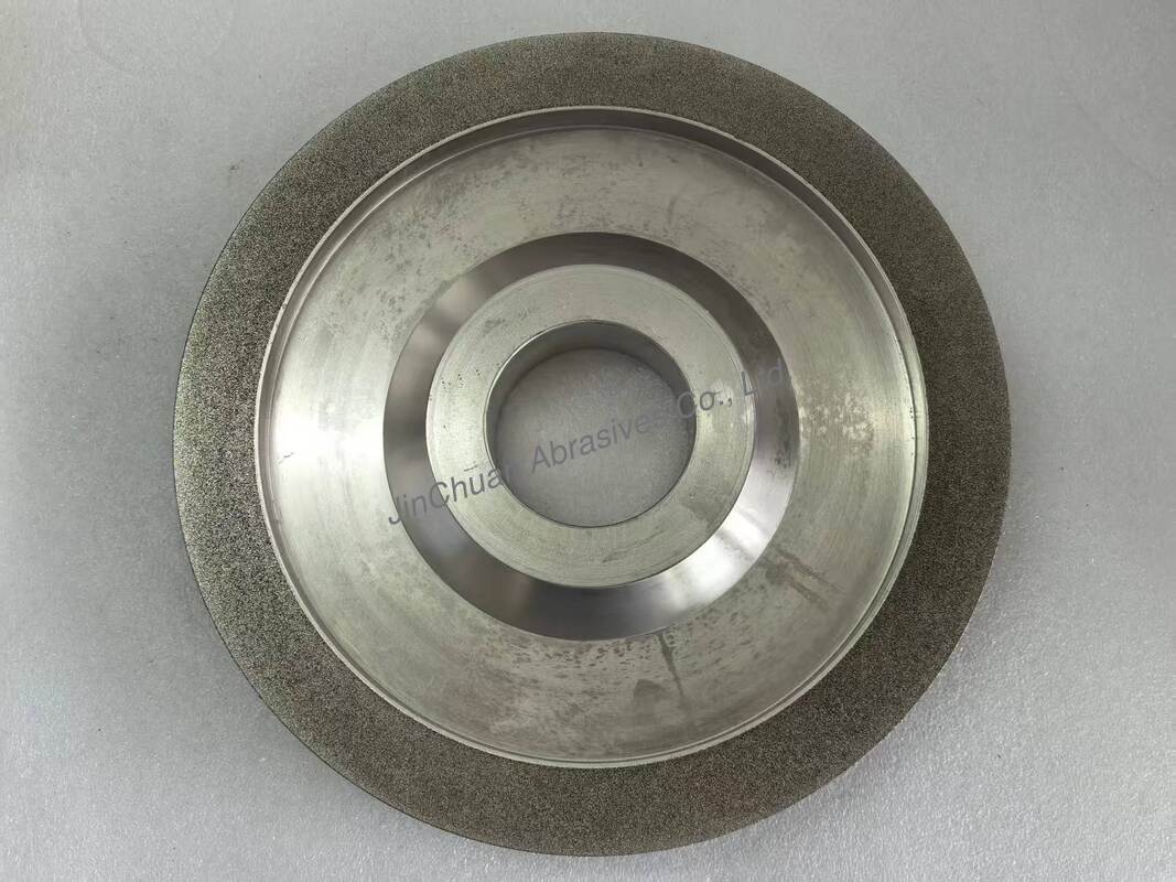 Special-Shaped Electroplated CBN Grinding Wheel Usd For Alloy Steel, Diameter 300mm, Grit Number B80/100