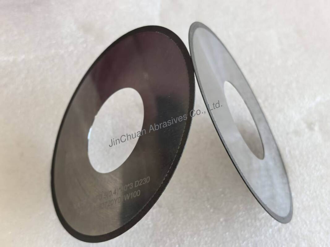 1A1R Cutting Blade With Tungsten Carbide Basebody And 0.5mm Thickness  Diamond Cutting Wheel
