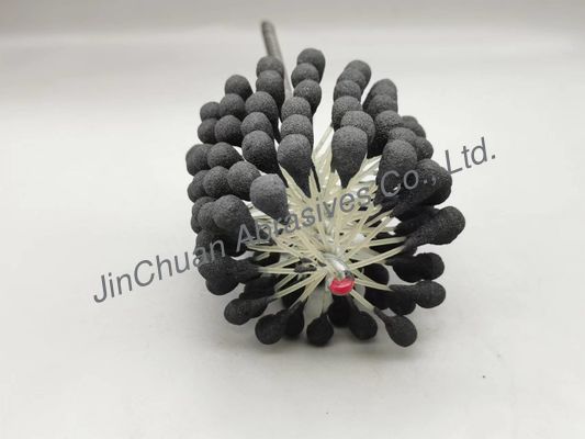 90 * 80 * 200mm 60 Grit Flex Hone Brush لإزالة الأزيز