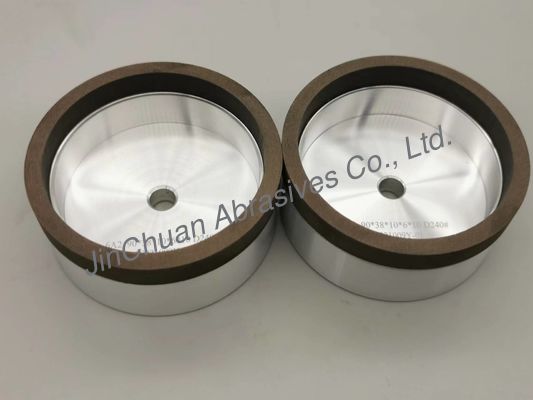 6A2 الراتنج الماس طحن عجلة حافة تلميع شكل كوب D181