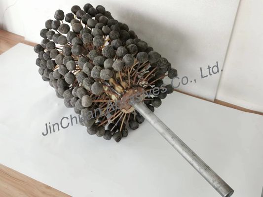 220 * 250 * 400mm محرك اسطوانة شحذ فرشاة تلميع الكرة رئيس الحفرة الداخلية SIC180 #