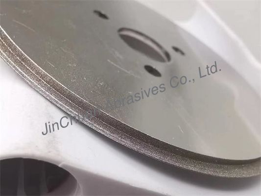 B46 عجلة جلخ CBN مطلية بالكهرباء لقطع كربيد 80 1152.5 0.4