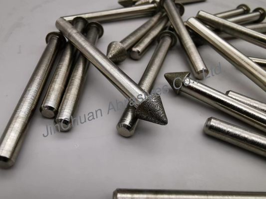 طرف الإيداع الكهربائي 1k1w نقاط الطحن المثبتة على الماس مزيلات D126