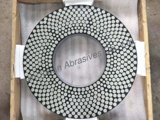 عجلة طحن مزدوجة القرص المزجج لقرص مطحنة PCD PCBN
