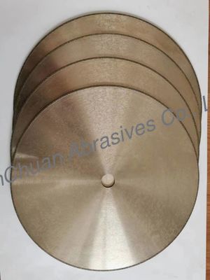 شفرة قطع الماس المطلية بقطر 350 لقضيب المطاط D60 / 70