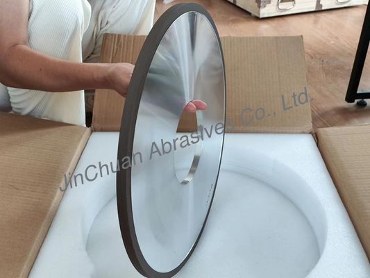 400mm 1A1 عجلة Cbn مسطحة للطحن واللمع عجلة الماس