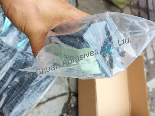 الكفاءة العالية الكربيد السيليكونية مستديرة شحذ فرشاة مطحونات المقبض المعدني