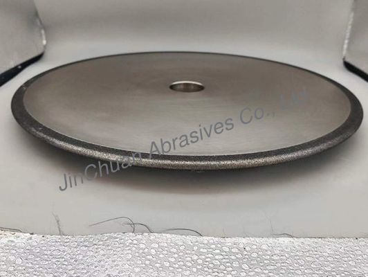 جسد الفولاذ المقوس بالكهرباء عجلة طحن CBN مخصصة القطر 300 عدد الحصى B151