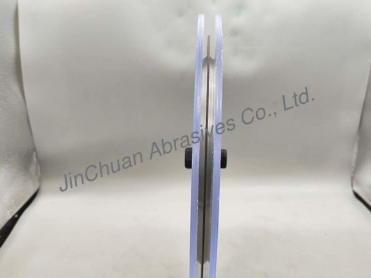 R0.65mm رين بوند CBN عجلة طحن للفولفستين كاربيد رول حادة 200mm