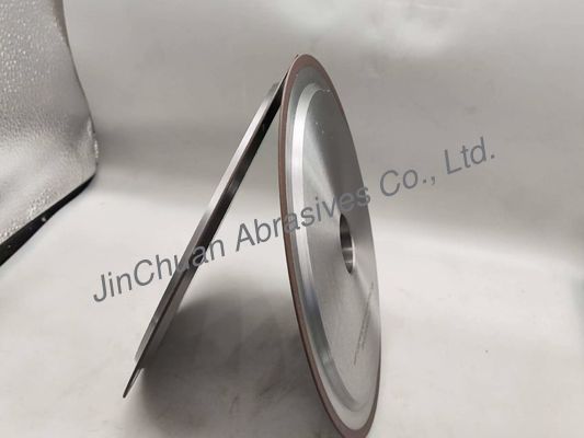 R0.65mm رين بوند CBN عجلة طحن للفولفستين كاربيد رول حادة 200mm
