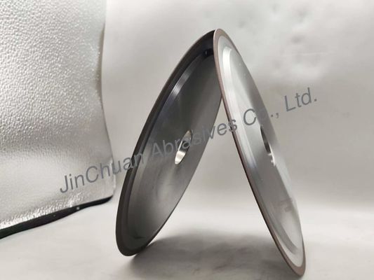 R0.65mm رين بوند CBN عجلة طحن للفولفستين كاربيد رول حادة 200mm