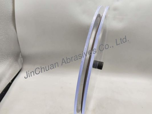 R0.8mm 200mm عجلة طحن ملزمة بالعقدة CBN عجلات حادة