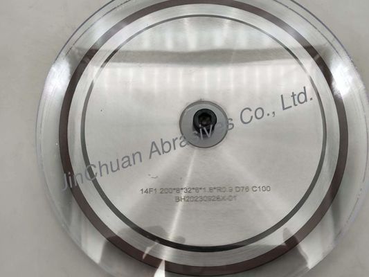 R0.9 14A1 عجلات الماسية للصلب لأدوات الكربيد