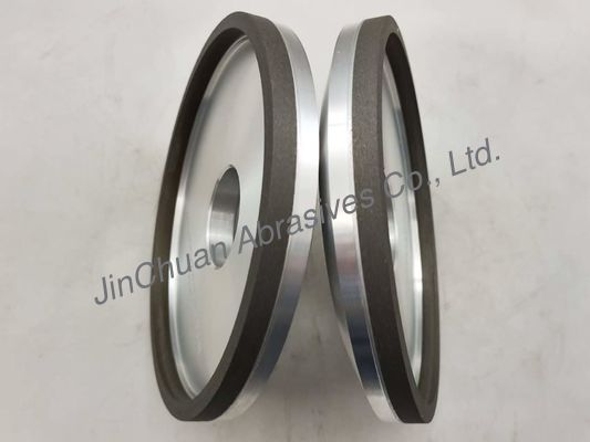 حبات مزدوجة عجلة الماس الراتنج رابطة طحن عجلة مع 2 حفرة الماس
