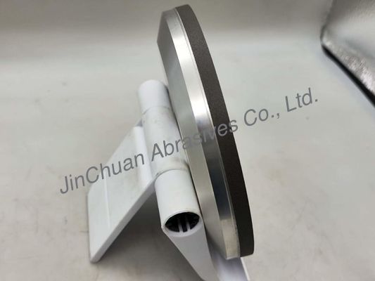 حبات مزدوجة عجلة الماس الراتنج رابطة طحن عجلة مع 2 حفرة الماس