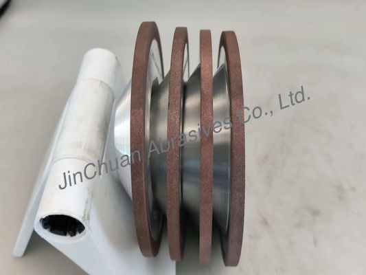 عجلات طحن الماس الراتنج 4A1 3A1 نوع طحن قرص