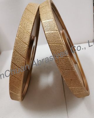 1A1 D400 ملم عجلة طحن الماس المزدوجة بالفراغ