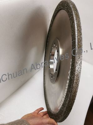 قطر 500 ملم عجلة طحن الماسية المصفاة بالكهرباء لطحن الحديد الصلب