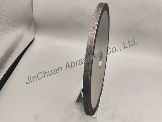 عجلات طحن CBN المصفوفة بالكهرباء 200 * 9.5mm مع نصف قطرها 0.38mm للطحن الدقيق والتشطيب السطحي السلس
