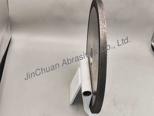 عجلات طحن CBN المصفوفة بالكهرباء 200 * 9.5mm مع نصف قطرها 0.38mm للطحن الدقيق والتشطيب السطحي السلس