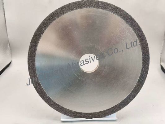 عجلات طحن CBN المصفوفة بالكهرباء 200 * 9.5mm مع نصف قطرها 0.38mm للطحن الدقيق والتشطيب السطحي السلس
