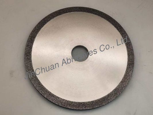 عجلات طحن CBN المصفوفة بالكهرباء 200 * 9.5mm مع نصف قطرها 0.38mm للطحن الدقيق والتشطيب السطحي السلس