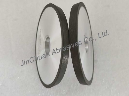 عجلة طحن الرمادية CBN الراتنج 1V1 75mm مع 10 درجة للكفاءة Gashing